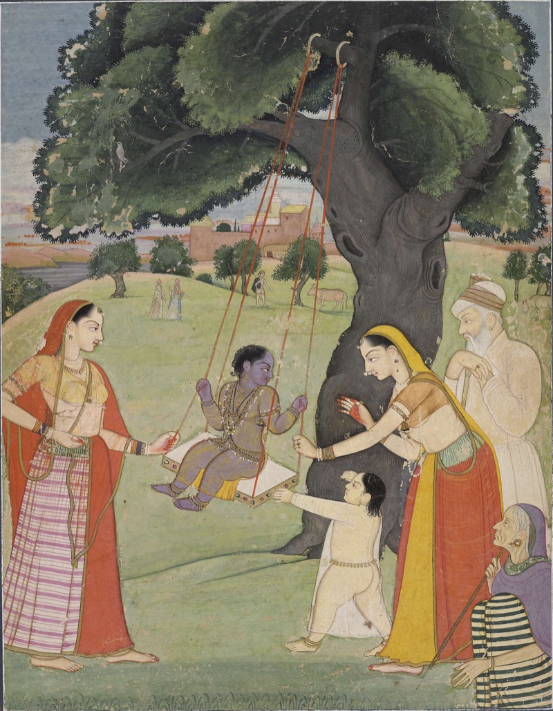 Nanda and the Elders of Gokula