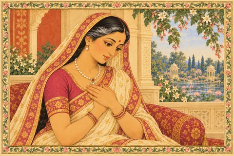 Kaushalya falls silent in awe, fearing that she had treated the Father of the world as her own son.