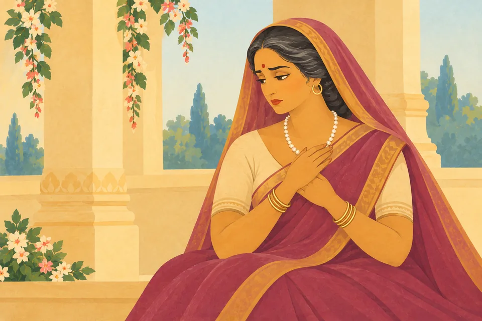 Sita’s mother worries that the happy outcome has been spoiled.