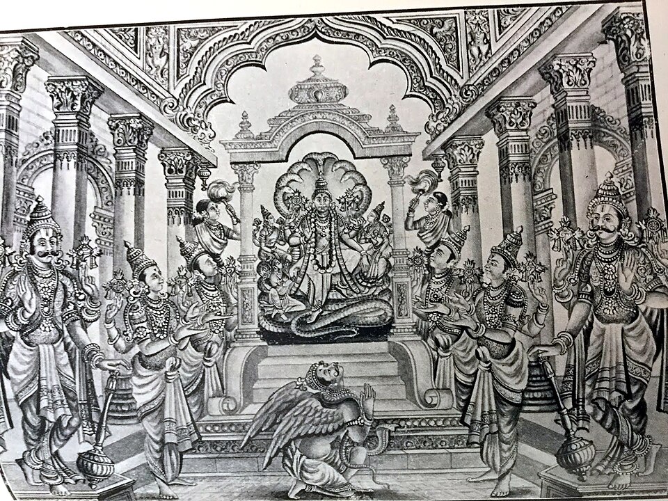 Sunanda and the Parshadas